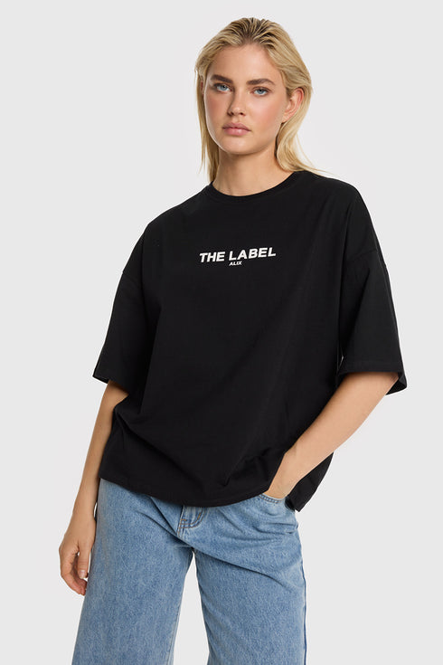 Camiseta The Label negra