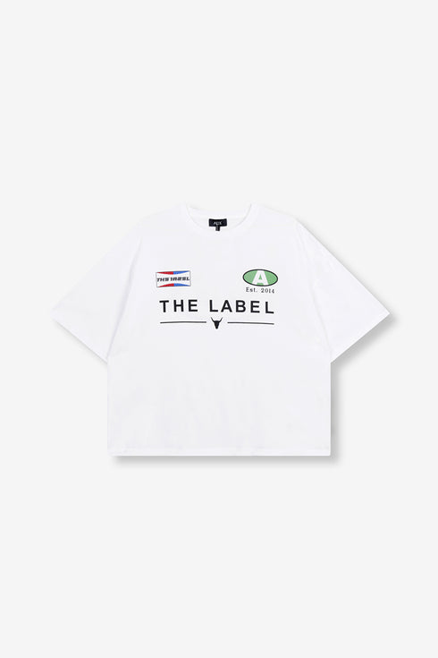 Camiseta monza blanca