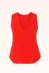 Gabriela camiseta pico roja