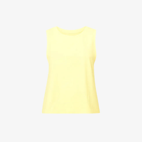 Candela camiseta cuello redondo amarilla