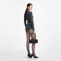 Grey wool playsuit
