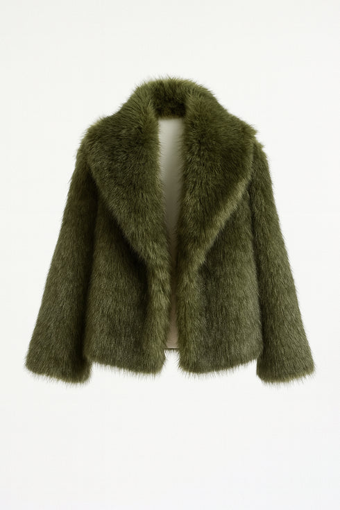 (Copia) Chaquetón pelo verde