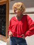 Julieta sudadera roja