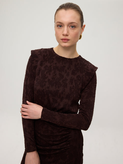 Vestido Foster brown