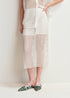 Handkerchi falda blanca