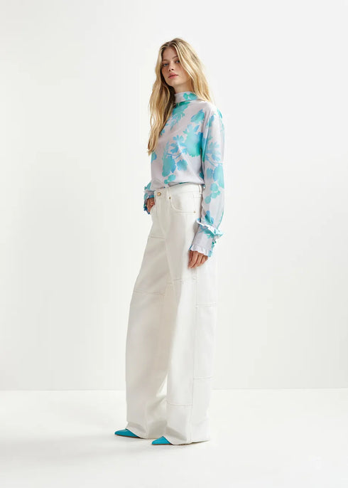 Haster jeans blanco