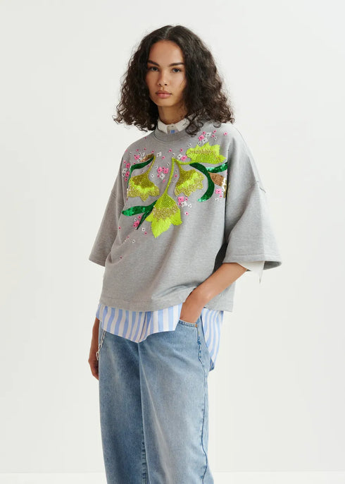 Hotanical sudadera tonos verdes