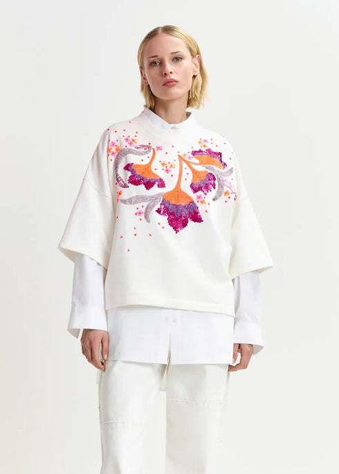 Hotanical sudadera rosa