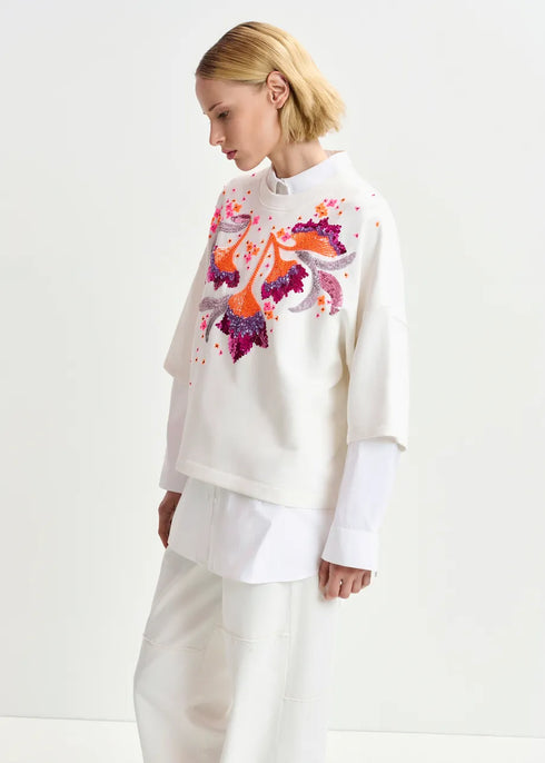 Hotanical sudadera rosa