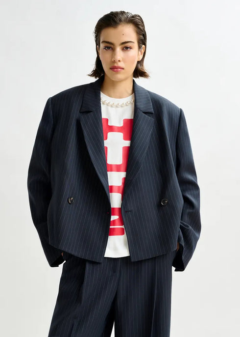 Itzel croped blazer raya diplomática