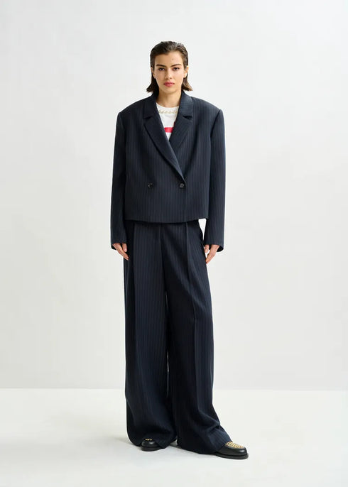 Itzel croped blazer raya diplomática