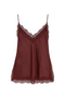 Top lencero burgundy
