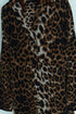Abrigo animal print