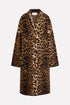Abrigo animal print