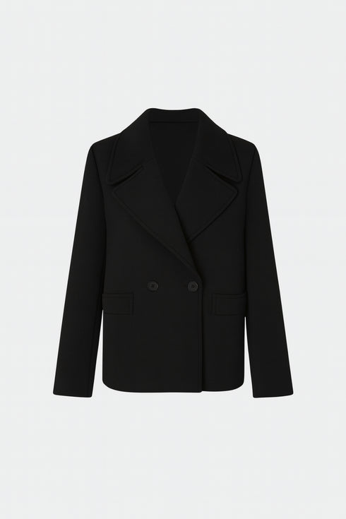 Chaquetón 2 botones negro
