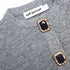 Grey wool cardigan