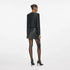 Black taffeta jacket