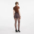 Brown rhinestone top