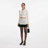 Cream wool cardigan