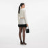 Cream wool cardigan