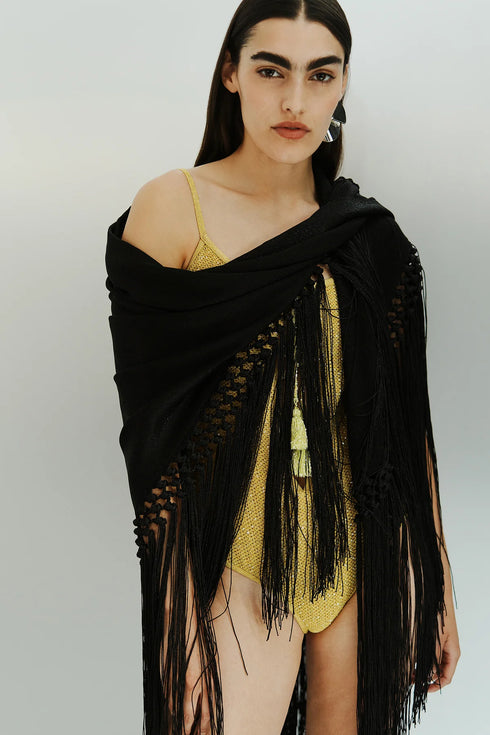 (Copia) Foulard tipo mantón con flecos
