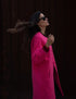 Abrigo fucsia