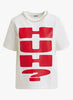 isos print tee off white