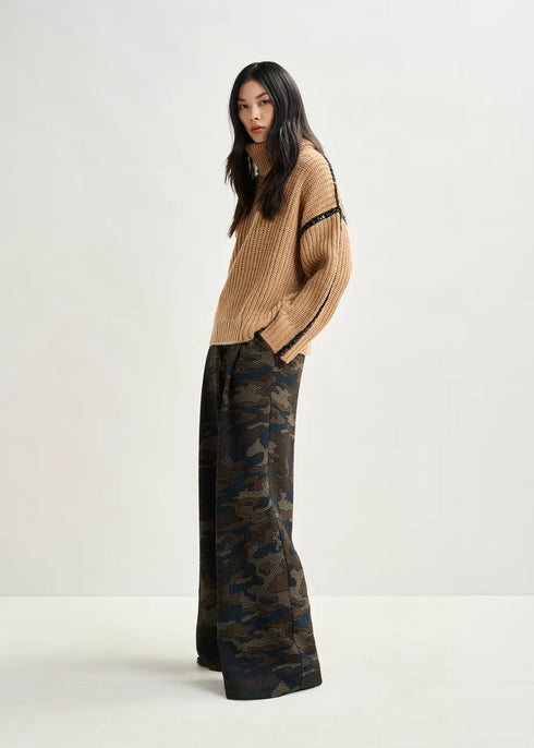 Indsay jersey camel