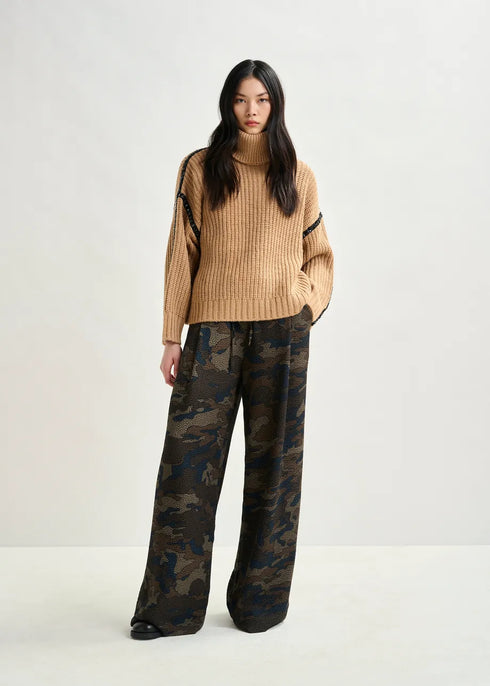 Indsay jersey camel