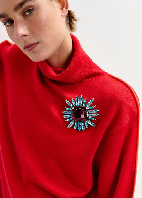Itime broche rosa