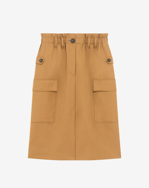 Carrie falda camel