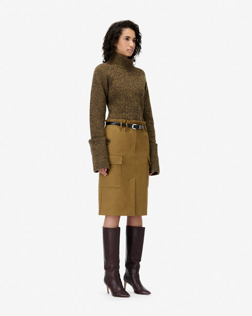 Carrie falda camel