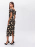 Abril black vestido