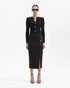 Chaqueta cachemire negra