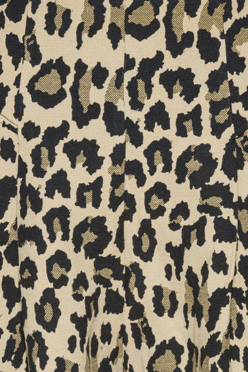 Jacquard wide pants