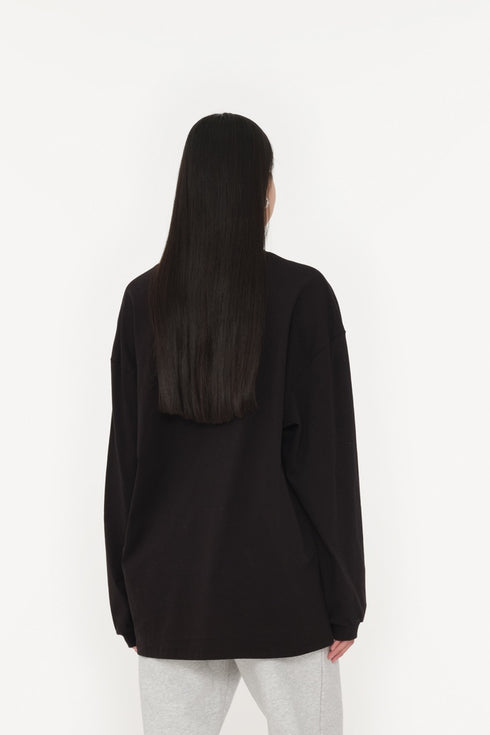 Thin jersey black