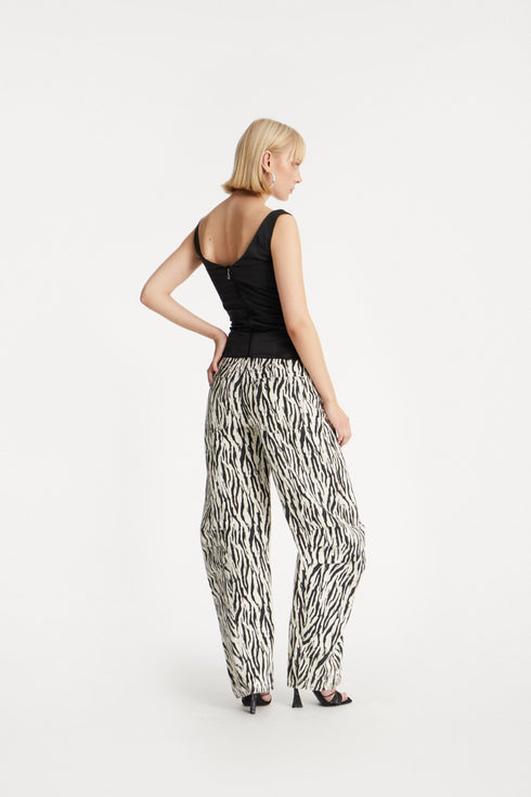 Printed Twill Cargo