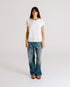 Agatha camiseta basica blanca