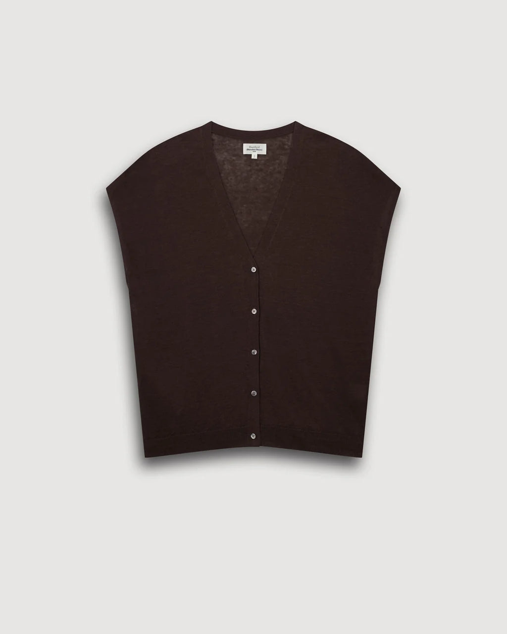 Mounia Chaleco Marrón.