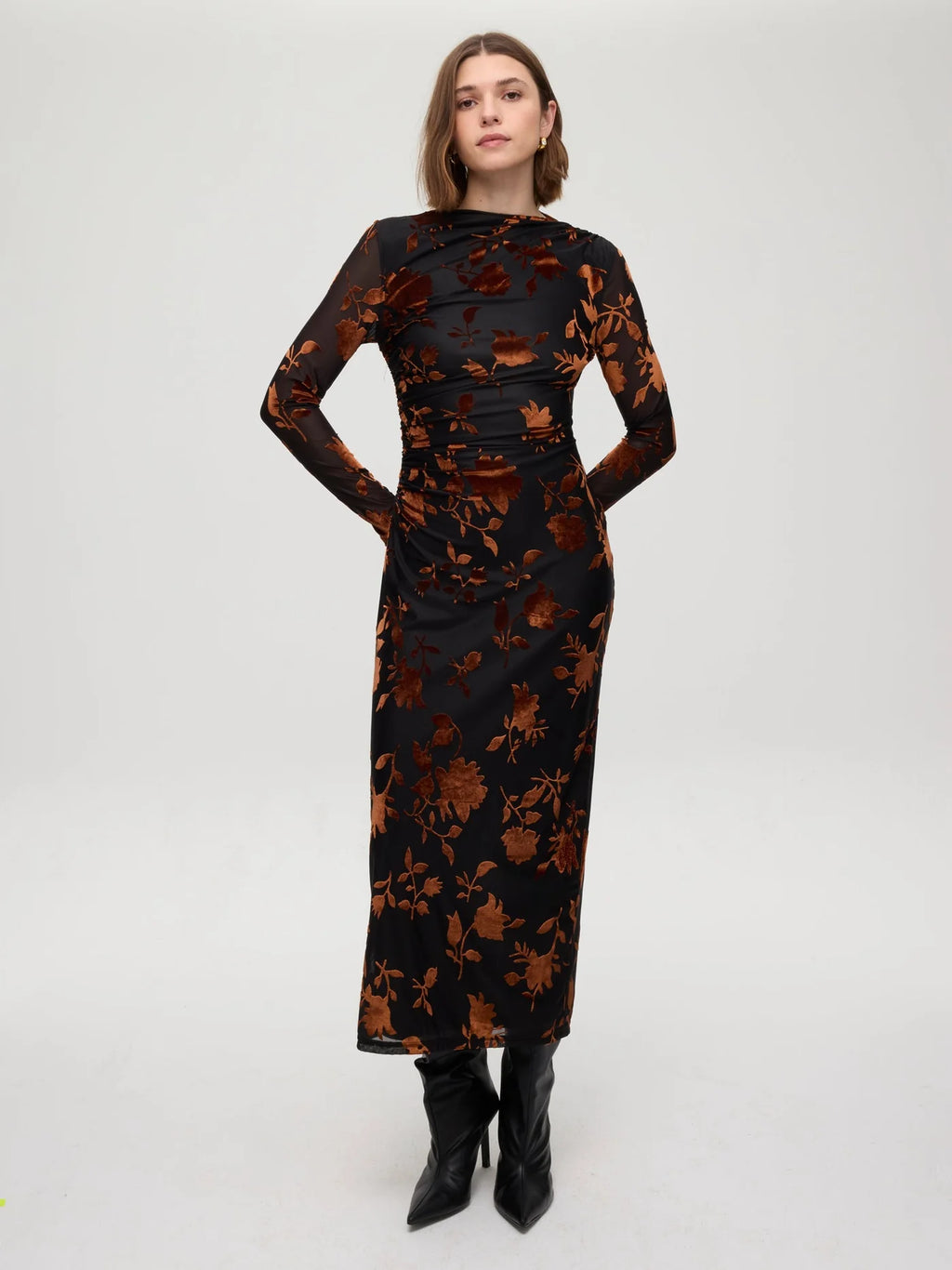 Eiffel vestido flores