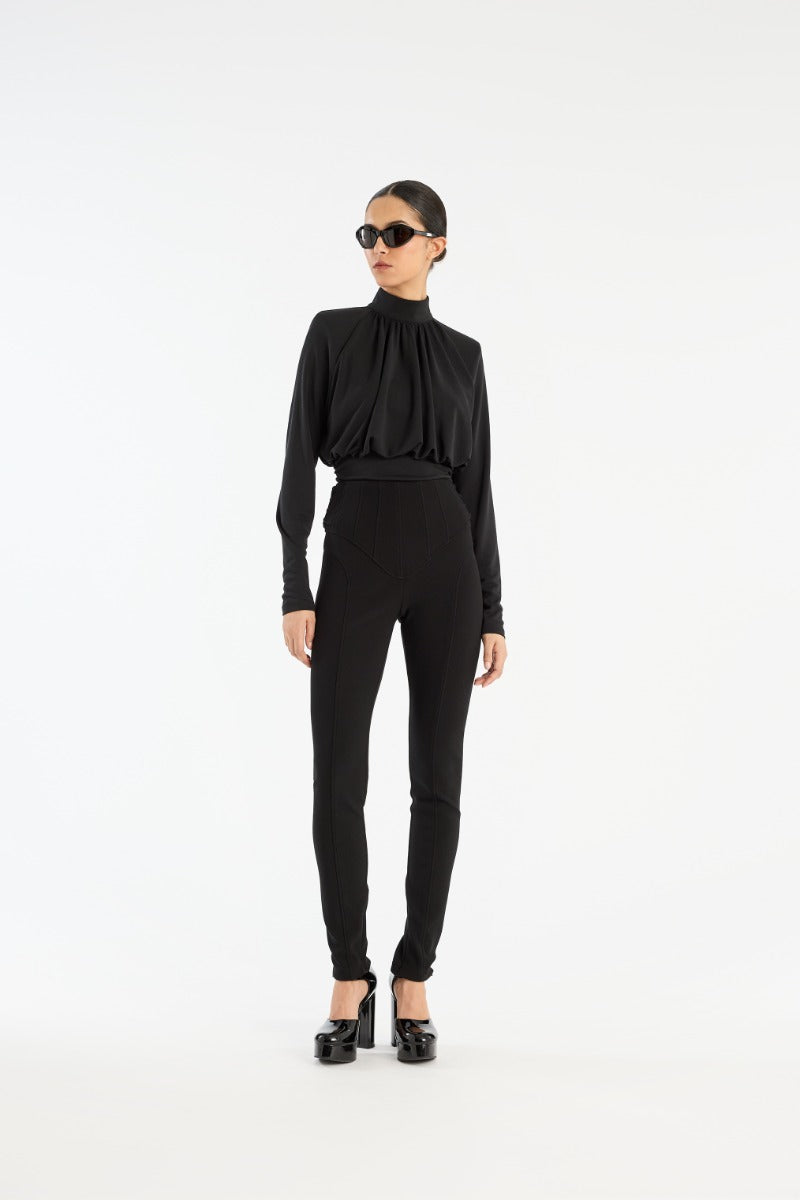 Ruched ls top
