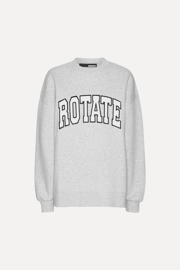 Sudadera logo gris