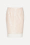 Sequins mini Skirt beig