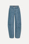 Cargo denim pants