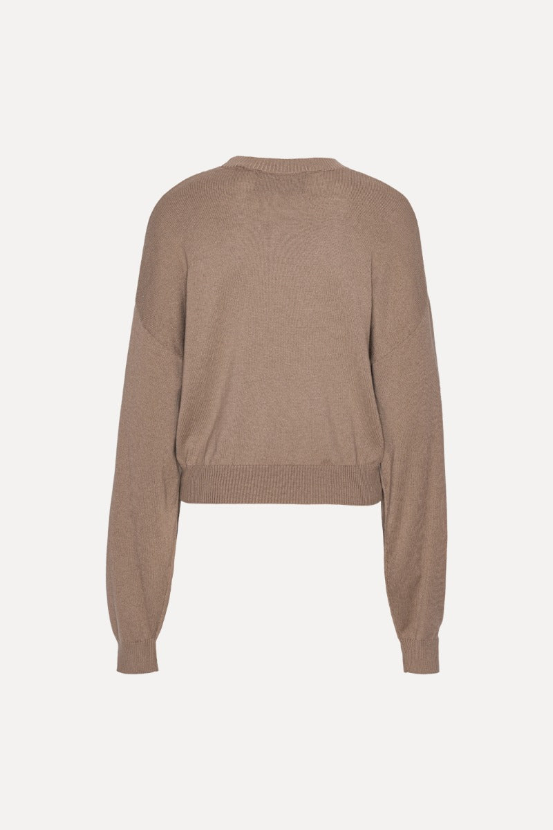 Basic Crewneck Sweater.