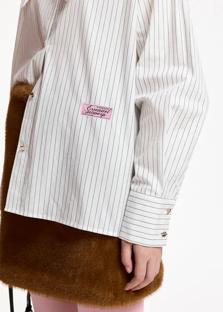 Kacao Tied Collar Shirt.