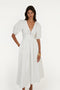 Puff Sleeve Midi dress