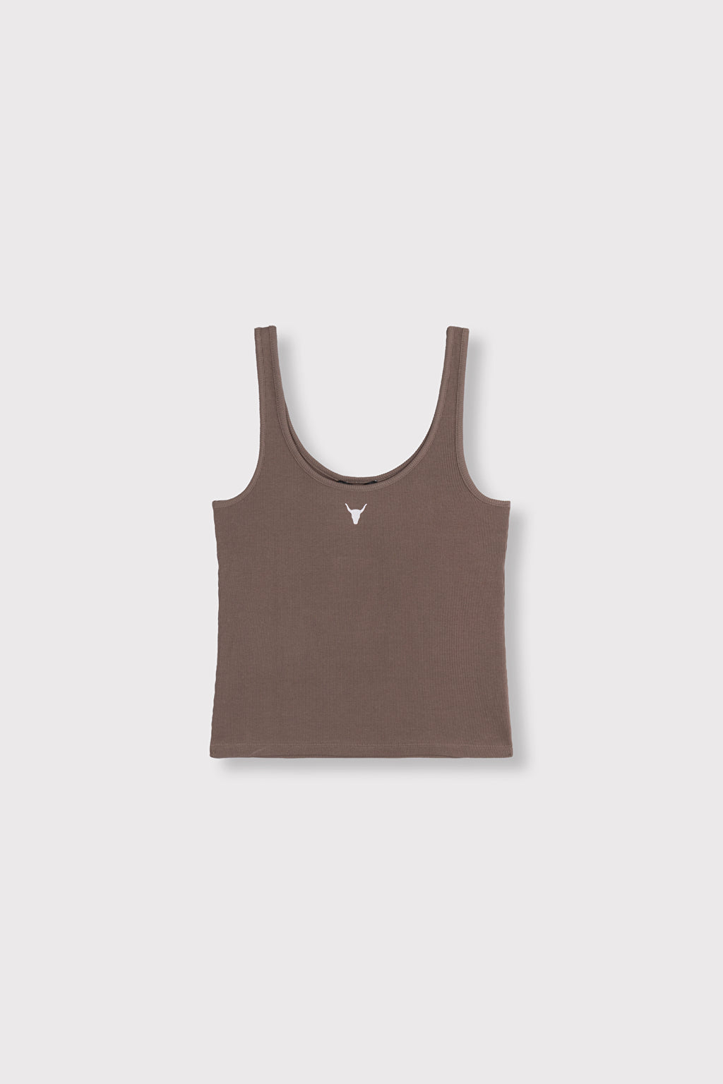 Alix Tank Top marrón.