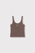 Alix Tank Top marrón.
