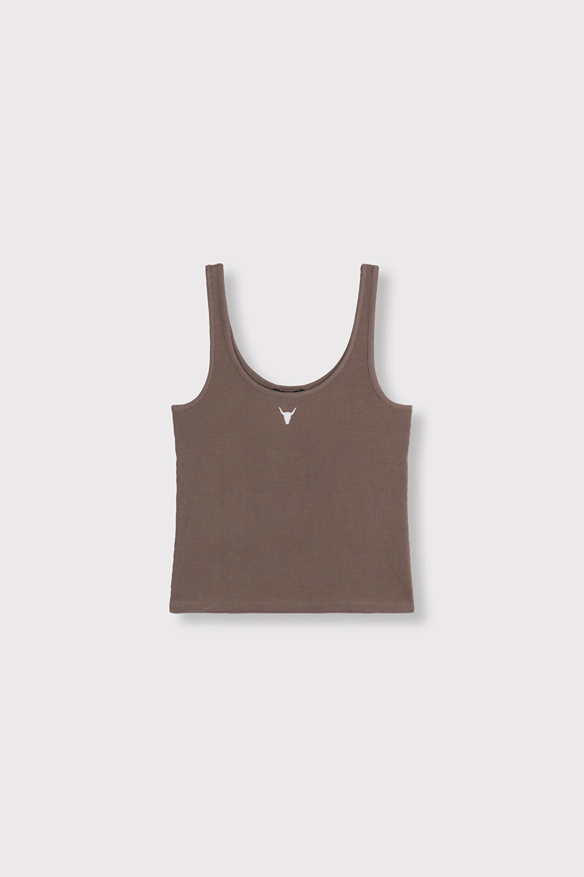 Alix Tank Top marrón.
